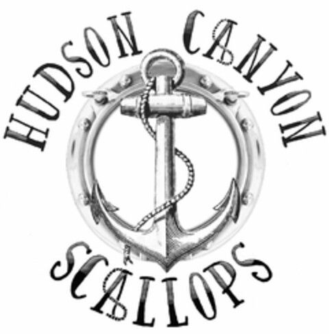 HUDSON CANYON SCALLOPS Logo (USPTO, 05/01/2018)