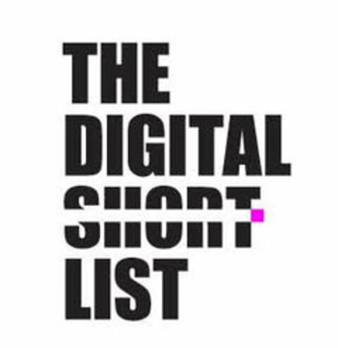 THE DIGITAL SHORT LIST Logo (USPTO, 13.07.2018)