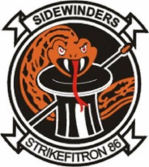 SIDEWINDERS STRIKEFITRON 86 Logo (USPTO, 25.07.2018)