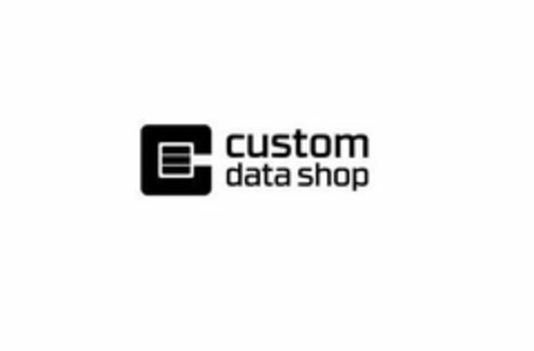 C CUSTOM DATA SHOP Logo (USPTO, 12.10.2018)