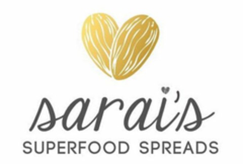 SARAI'S SUPERFOOD SPREADS Logo (USPTO, 09.11.2018)