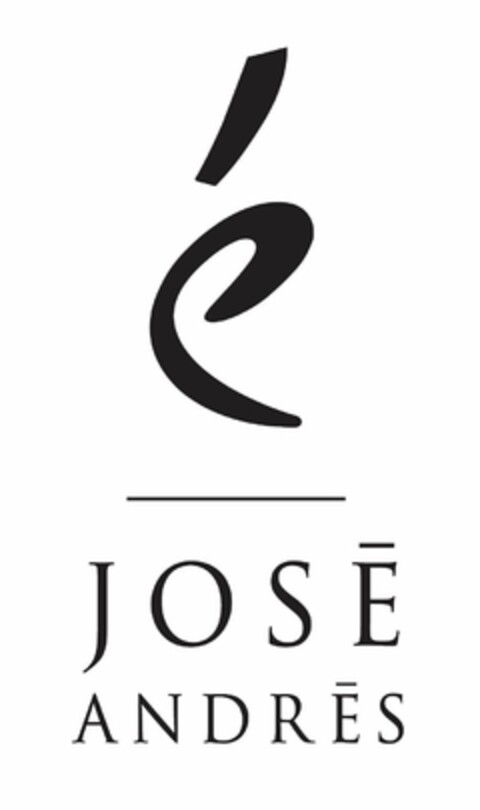 É JOSE ANDRES Logo (USPTO, 30.11.2018)