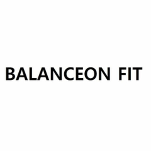 BALANCEON FIT Logo (USPTO, 04.04.2019)