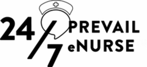 24/7 PREVAIL ENURSE Logo (USPTO, 19.08.2019)