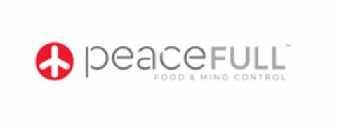 PEACEFULL FOOD & MIND CONTROL Logo (USPTO, 18.11.2019)