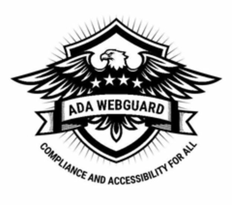 ADA WEBGUARD COMPLIANCE AND ACCESSIBILITY FOR ALL Logo (USPTO, 12.02.2020)