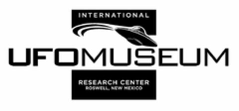 INTERNATIONAL UFOMUSEUM RESEARCH CENTER ROSWELL, NEW MEXICO Logo (USPTO, 14.02.2020)