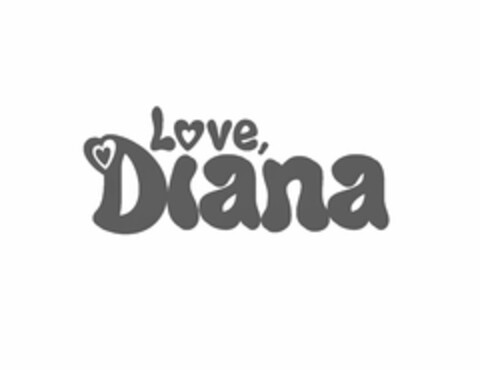 LOVE, DIANA Logo (USPTO, 02/25/2020)