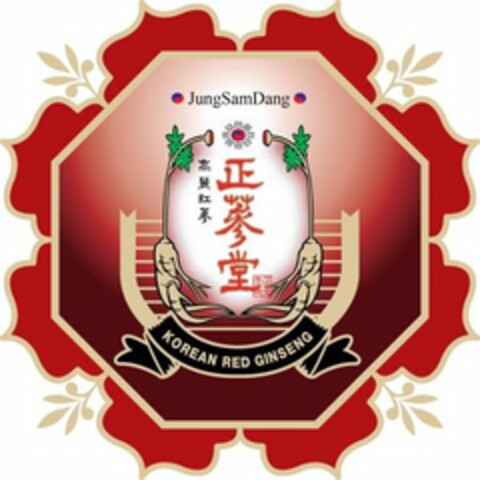 JUNGSAMDANG KOREAN RED GINSENG Logo (USPTO, 25.03.2020)