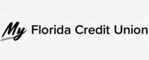 MY FLORIDA CREDIT UNION Logo (USPTO, 05/01/2020)