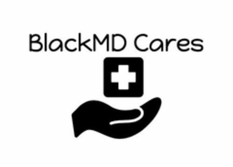 BLACKMD CARES Logo (USPTO, 12.06.2020)