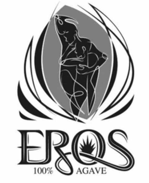 EROS 100% AGAVE Logo (USPTO, 18.06.2020)