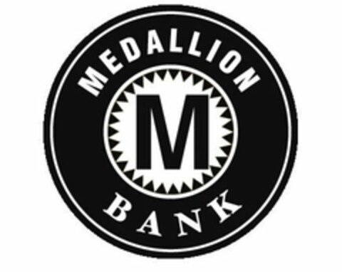 M MEDALLION BANK Logo (USPTO, 12.01.2009)