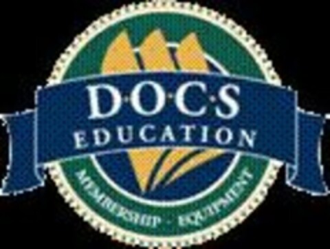 D·O·C·S EDUCATION MEMBERSHIP - EQUIPMENT Logo (USPTO, 02.02.2009)