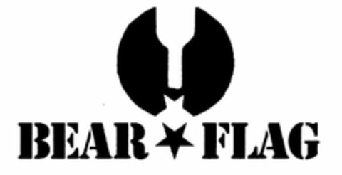 BEAR FLAG Logo (USPTO, 08/05/2009)