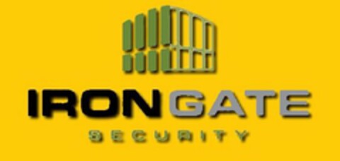 IRONGATE SECURITY Logo (USPTO, 23.11.2009)