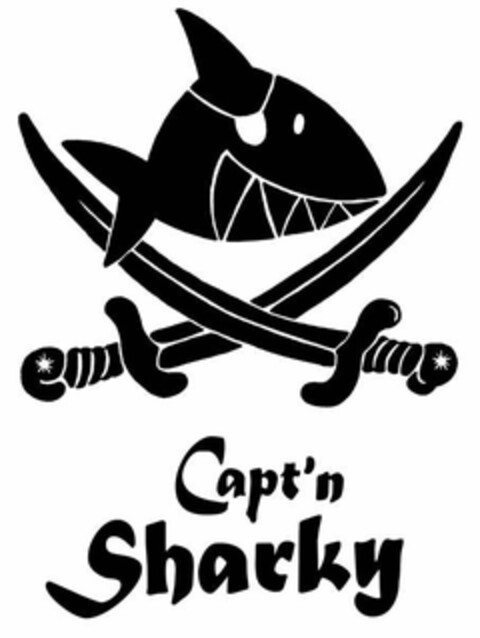 CAPT'N SHARKY Logo (USPTO, 29.07.2010)