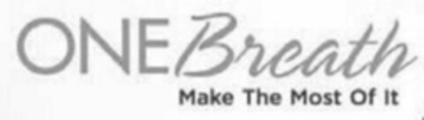 ONE BREATH MAKE THE MOST OF IT Logo (USPTO, 24.09.2010)