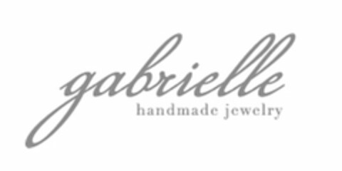 GABRIELLE HANDMADE JEWELRY Logo (USPTO, 02/01/2011)