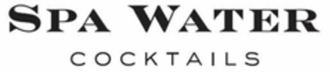 SPA WATER COCKTAILS Logo (USPTO, 12.07.2011)