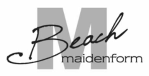 MAIDENFORM M BEACH Logo (USPTO, 31.08.2011)