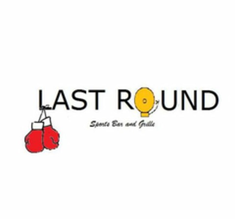 LAST ROUND SPORTS BAR AND GRILLE Logo (USPTO, 31.01.2012)