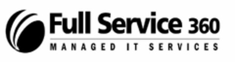 FULL SERVICE 360 MANAGED IT SERVICES Logo (USPTO, 06.02.2012)
