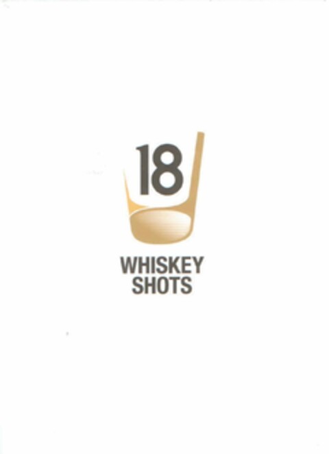 18 WHISKEY SHOTS Logo (USPTO, 15.03.2012)