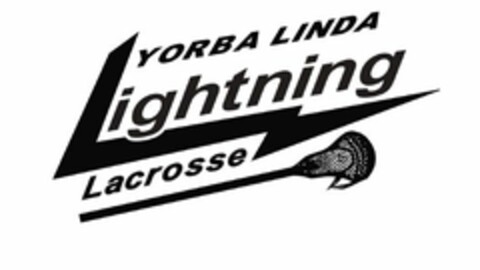 YORBA LINDA LIGHTNING LACROSSE Logo (USPTO, 05/03/2012)