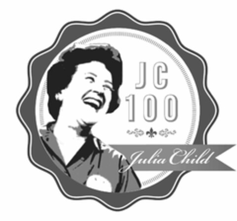 JC 100 JULIA CHILD Logo (USPTO, 18.07.2012)