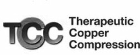 TCC THERAPEUTIC COPPER COMPRESSION Logo (USPTO, 21.08.2012)