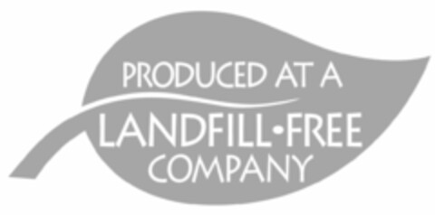 PRODUCED AT A LANDFILL · FREE COMPANY Logo (USPTO, 24.10.2012)