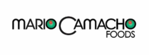 MARIO CAMACHO FOODS Logo (USPTO, 25.10.2012)