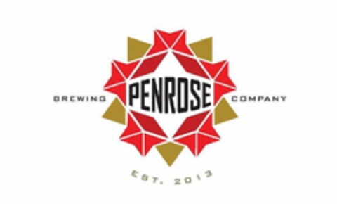 PENROSE BREWING COMPANY Logo (USPTO, 06.03.2013)