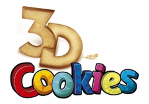 3D COOKIES Logo (USPTO, 18.04.2013)