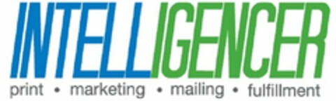 INTELLIGENCER PRINT · MARKETING · MAILING · FULFILLMENT Logo (USPTO, 12.08.2013)