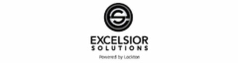 ES EXCELSIOR SOLUTIONS POWERED BY LOCKTON Logo (USPTO, 27.01.2014)