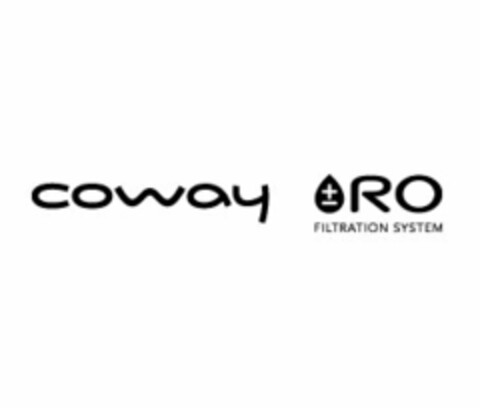 COWAY RO FILTRATION SYSTEM Logo (USPTO, 23.10.2014)