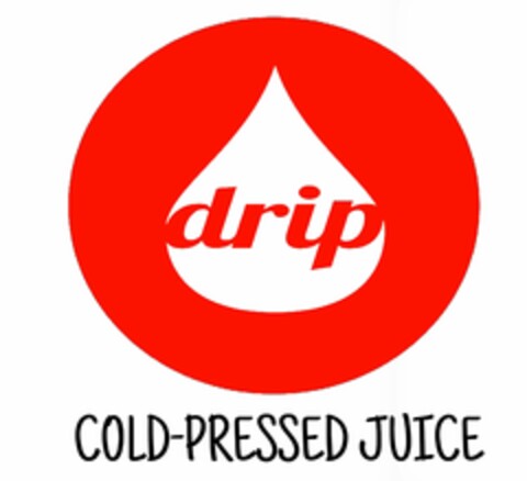 DRIP COLD-PRESSED JUICE Logo (USPTO, 13.11.2014)