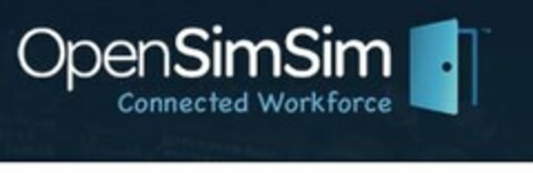 OPENSIMSIM CONNECTED WORKFORCE Logo (USPTO, 25.02.2015)