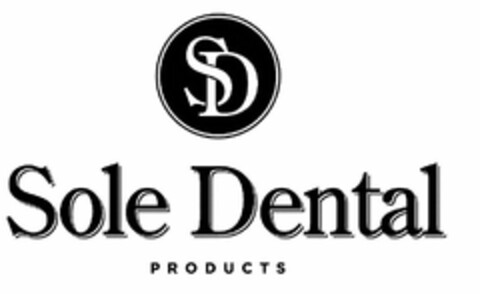 SD SOLE DENTAL PRODUCTS Logo (USPTO, 24.03.2015)