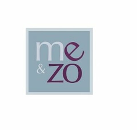 ME & ZO Logo (USPTO, 23.06.2015)