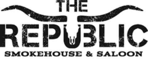 THE REPUBLIC SMOKEHOUSE & SALOON Logo (USPTO, 06.10.2015)