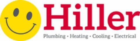 HILLER PLUMBING   ·  HEATING   ·   COOLING  ·   ELECTRICAL Logo (USPTO, 14.04.2016)