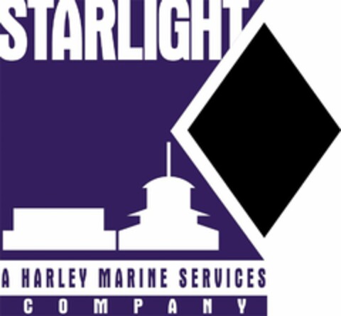 STARLIGHT A HARLEY MARINE SERVICES COMPANY Logo (USPTO, 22.05.2016)