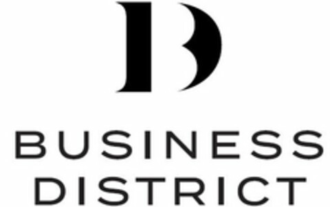 B D BUSINESS DISTRICT Logo (USPTO, 10.06.2016)