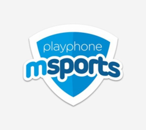 PLAYPHONE MSPORTS Logo (USPTO, 07/07/2016)