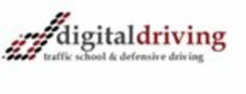 D DIGITALDRIVING TRAFFIC SCHOOL & DEFENSIVE DRIVING Logo (USPTO, 23.08.2016)