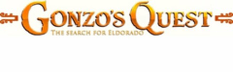 GONZO'S QUEST THE SEARCH FOR ELDORADO Logo (USPTO, 08/24/2016)