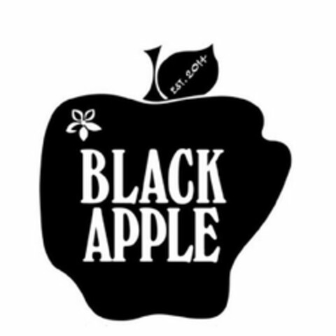 BLACK APPLE EST. 2014 Logo (USPTO, 03.04.2017)